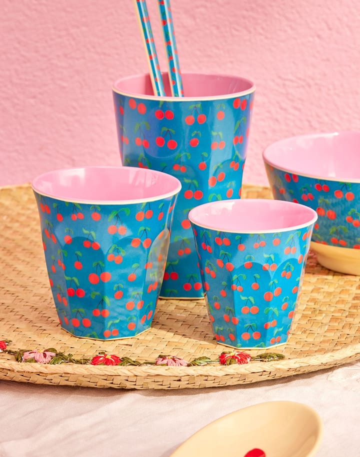 Rice melamine cup medium, Cherry RICE