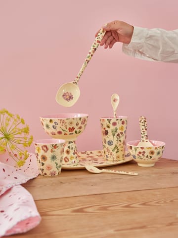 Rice melamine cup medium - Floras Dream - RICE