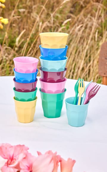 Rice melamine cup small 6-pack - Show your true colours. - RICE