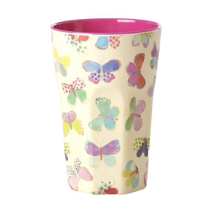 Rice melamine mug high - Butterfly - RICE