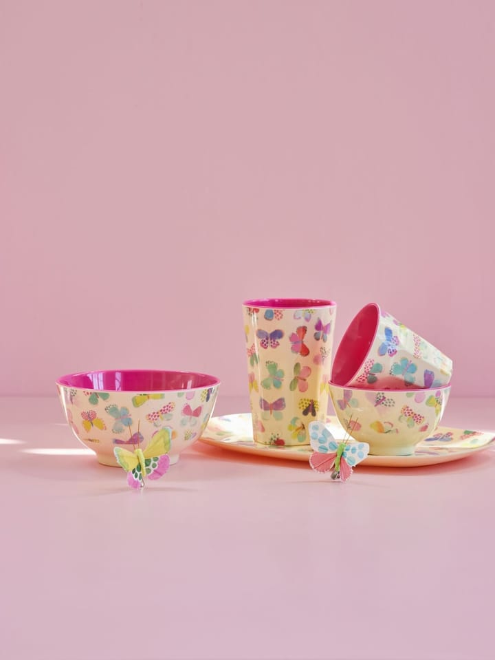 Rice melamine mug high, Butterfly RICE