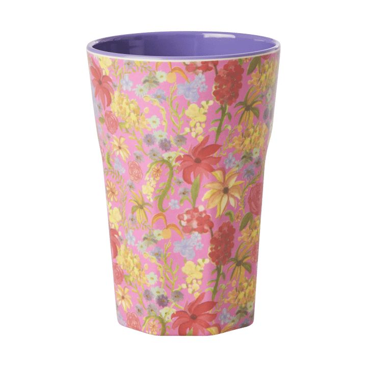 Rice melamine mug high - Swedish Flower - RICE