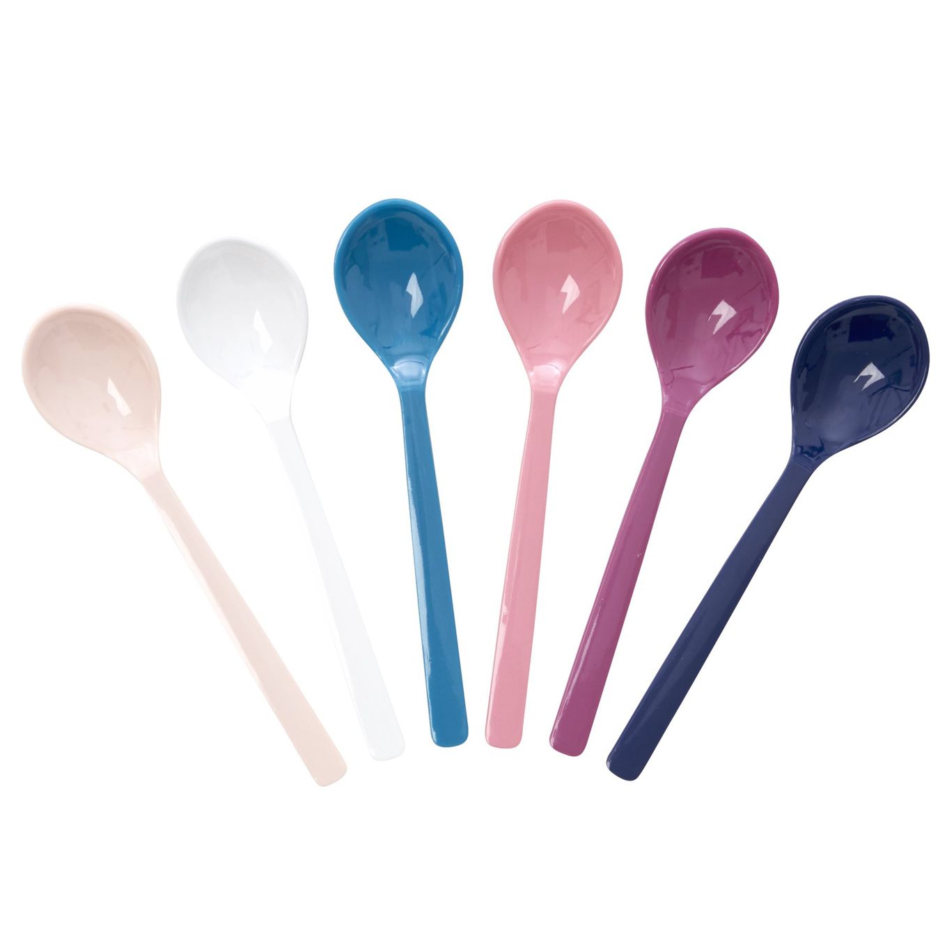 Rice melamine teaspoon 6-pack from RICE - NordicNest.com