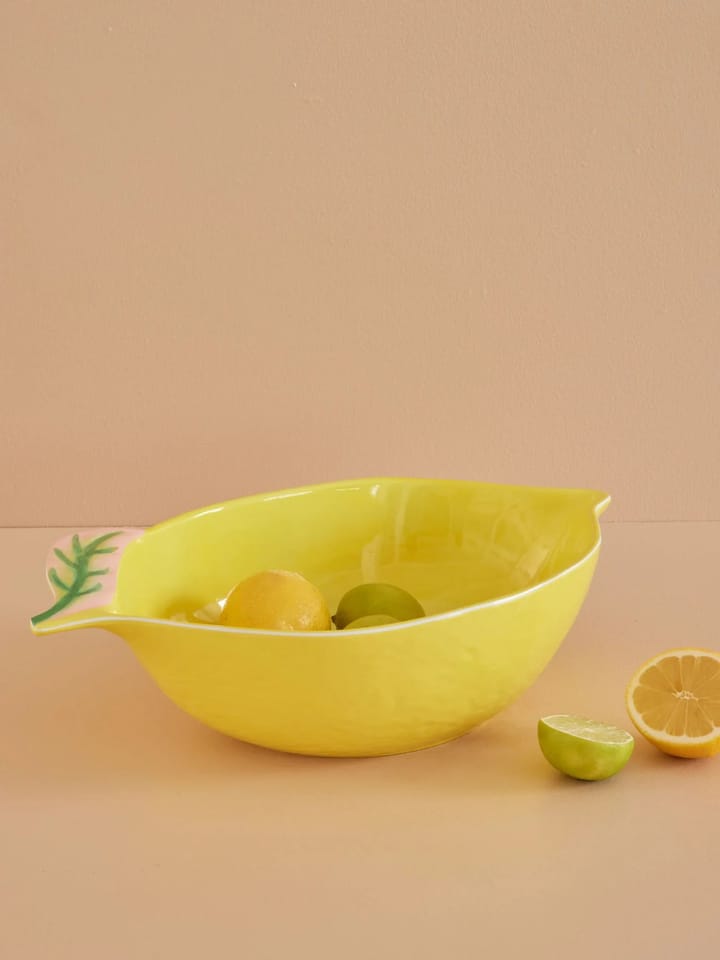 Rice sallad bowl - lemon 24x41 cm - Yellow - RICE