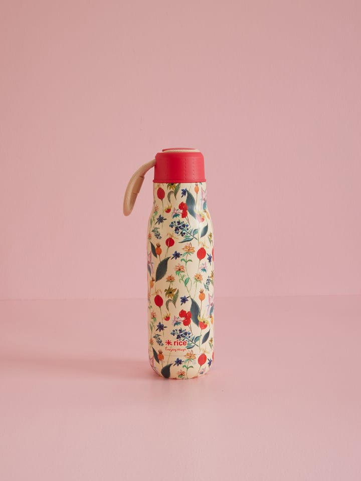 Rice thermos bottle 50 cl - Winter rosebuds - RICE