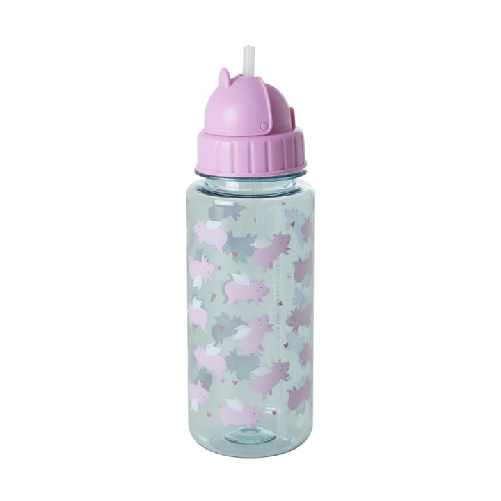 Rice water bottle for children 500 ml - Flying pig - RICE