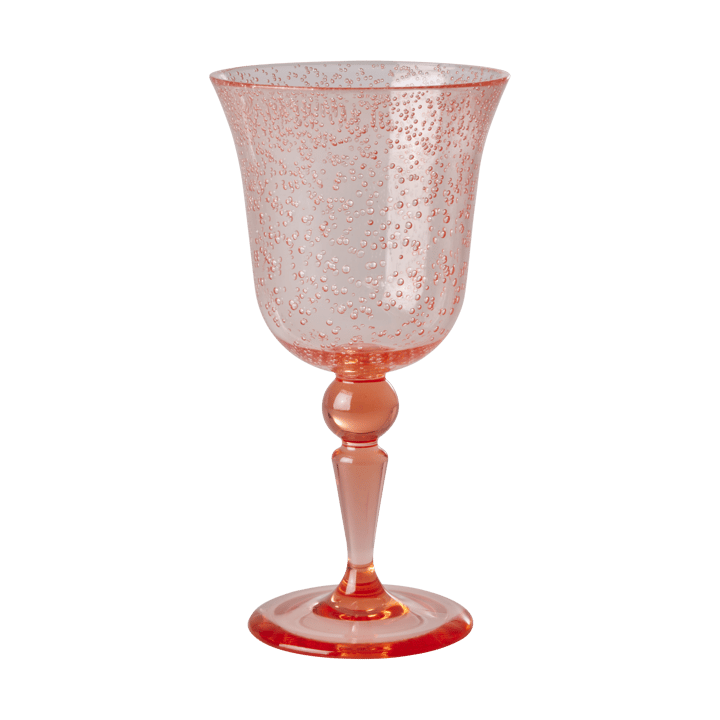 Rice wine glass bubble design 36 cl - Peach - RICE