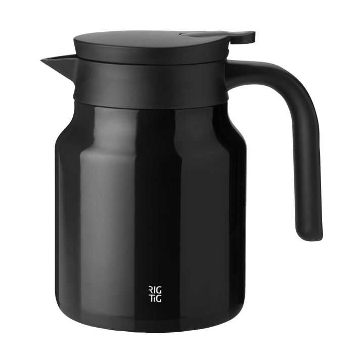 THERM-IT thermos jug 0.9 L - Black - RIG-TIG