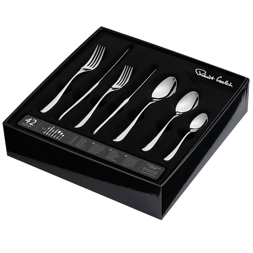 Robert Welch Arden Bright cutlery 42 pieces