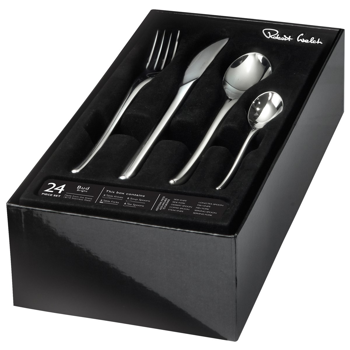 Robert Welch Bud Bright cutlery 24 pieces