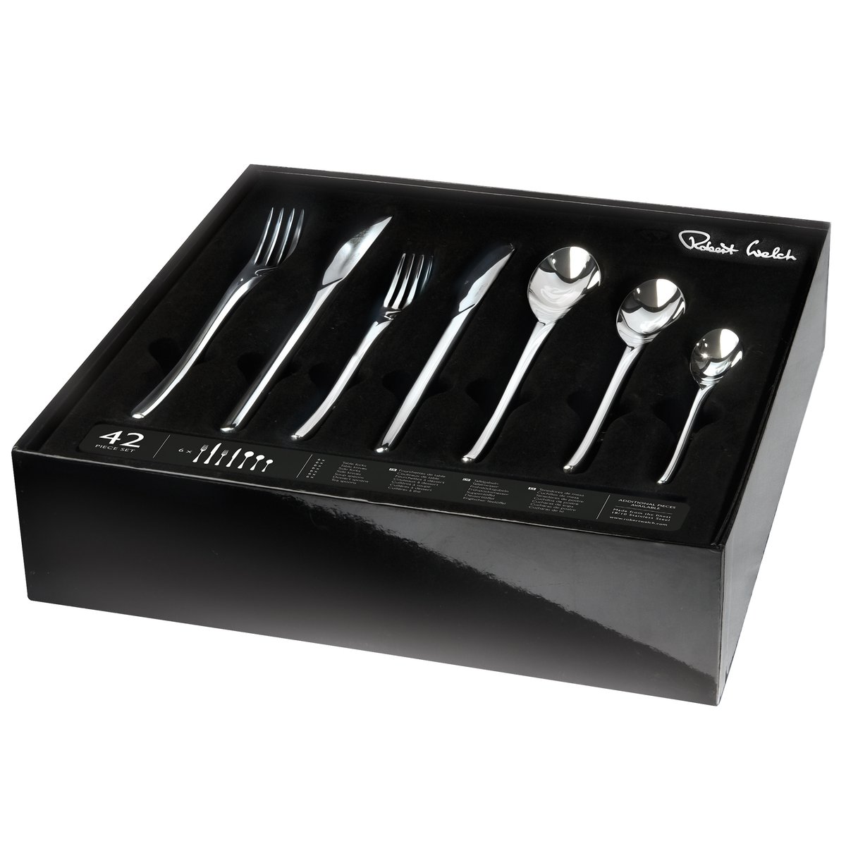 Robert Welch Bud Bright cutlery 42 pieces