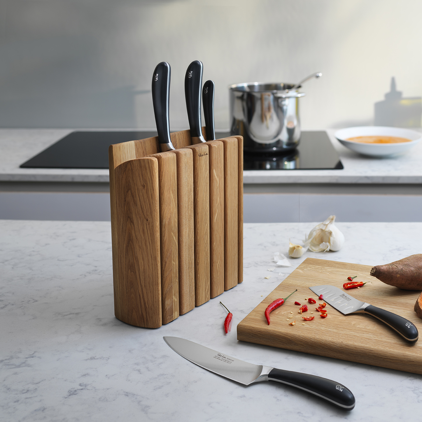 Robert welch store signature knife block