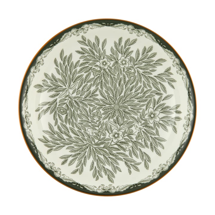 Ostindia Floris deep plate Ø22 cm - Green
 - Rörstrand