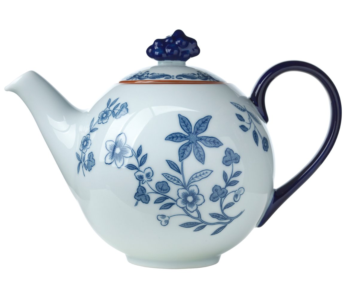 Rörstrand Ostindia teapot 1.2 l gift wrap Blue-white