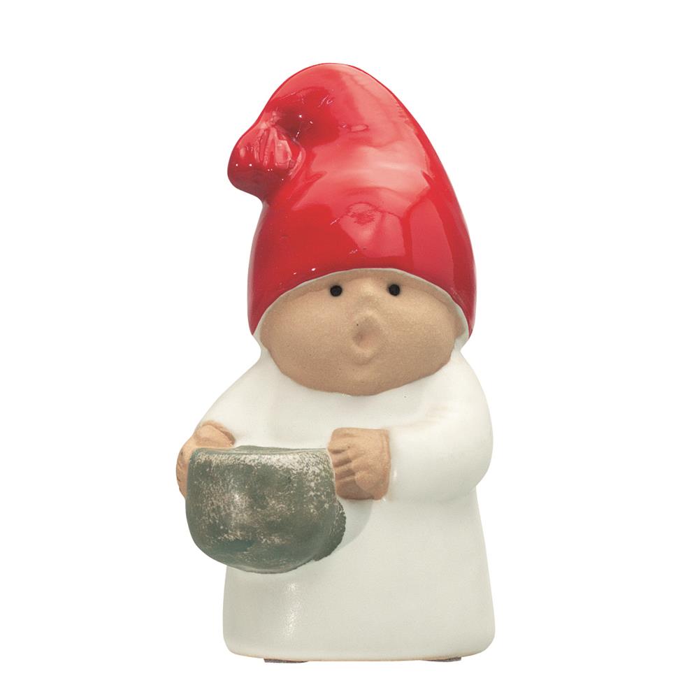 Rörstrand Santa figurine white