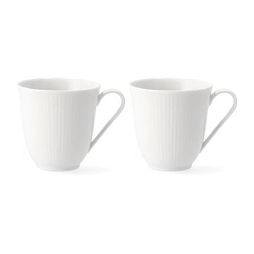 Swedish Grace mug 30 cl 2-pack - snow - Rörstrand