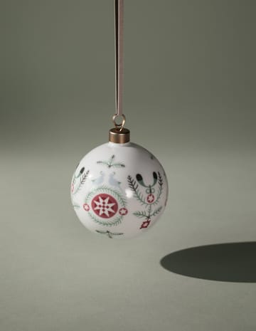 Swedish Grace Winter bauble  Ø8 cm - White
 - Rörstrand