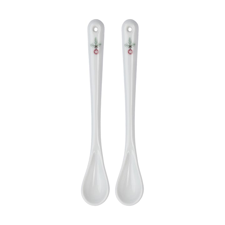 Swedish Grace Winter spoon 15 cm 2-pack - White - Rörstrand