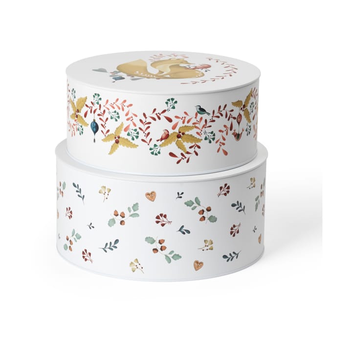 Grand Cru Cottage storage jar large 2 pieces - White - Rosendahl