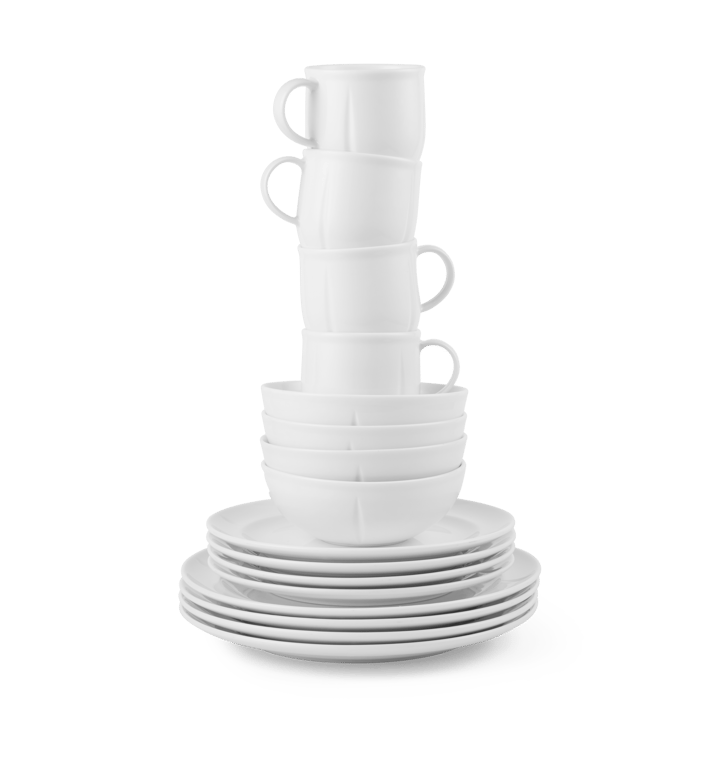 Grand Cru Soft dinnerware set white 16-piece - White - Rosendahl