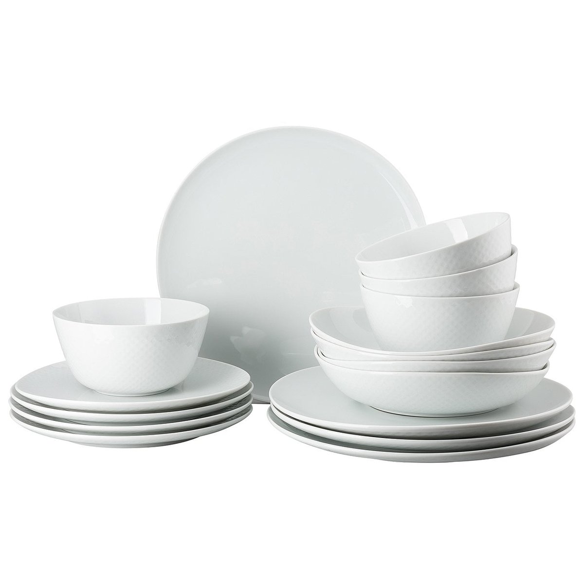 Rosenthal Junto dinner service set white 16 pieces