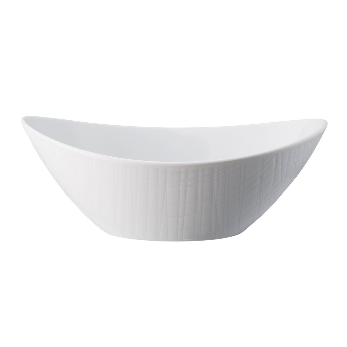 Rosenthal Mesh serving bowl oval 15x20 cm | Scandinavian Design | Serving bowls | White