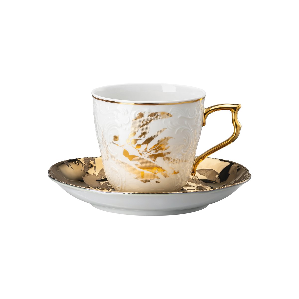 Rosenthal Rosenthal Heritage Midas cup with saucer white-gold