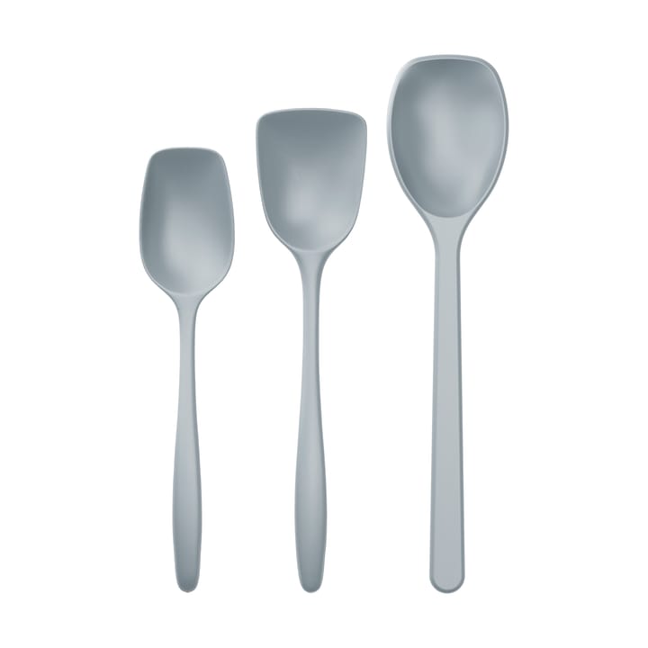 Classic cooking spoon set 3 pieces - Dusty Blue - Rosti