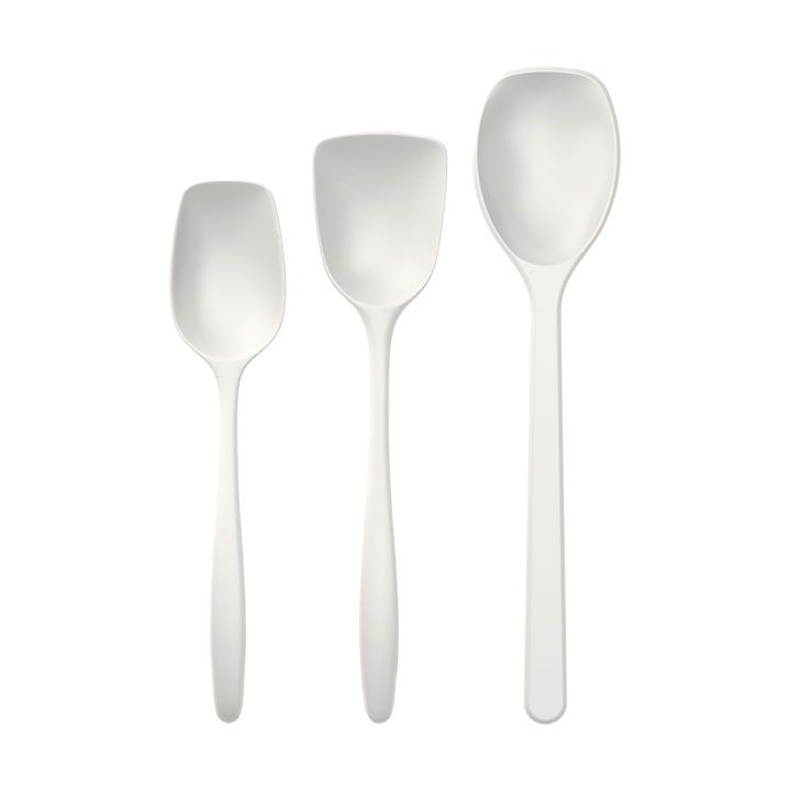 Classic cooking spoon set 3 pieces - White - Rosti