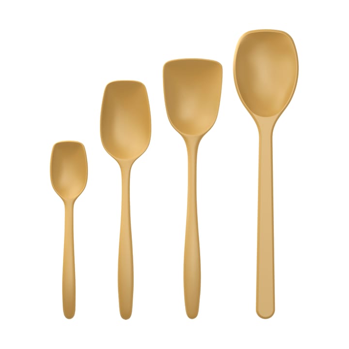 Classic cooking spoon set 4 pieces - Curry - Rosti