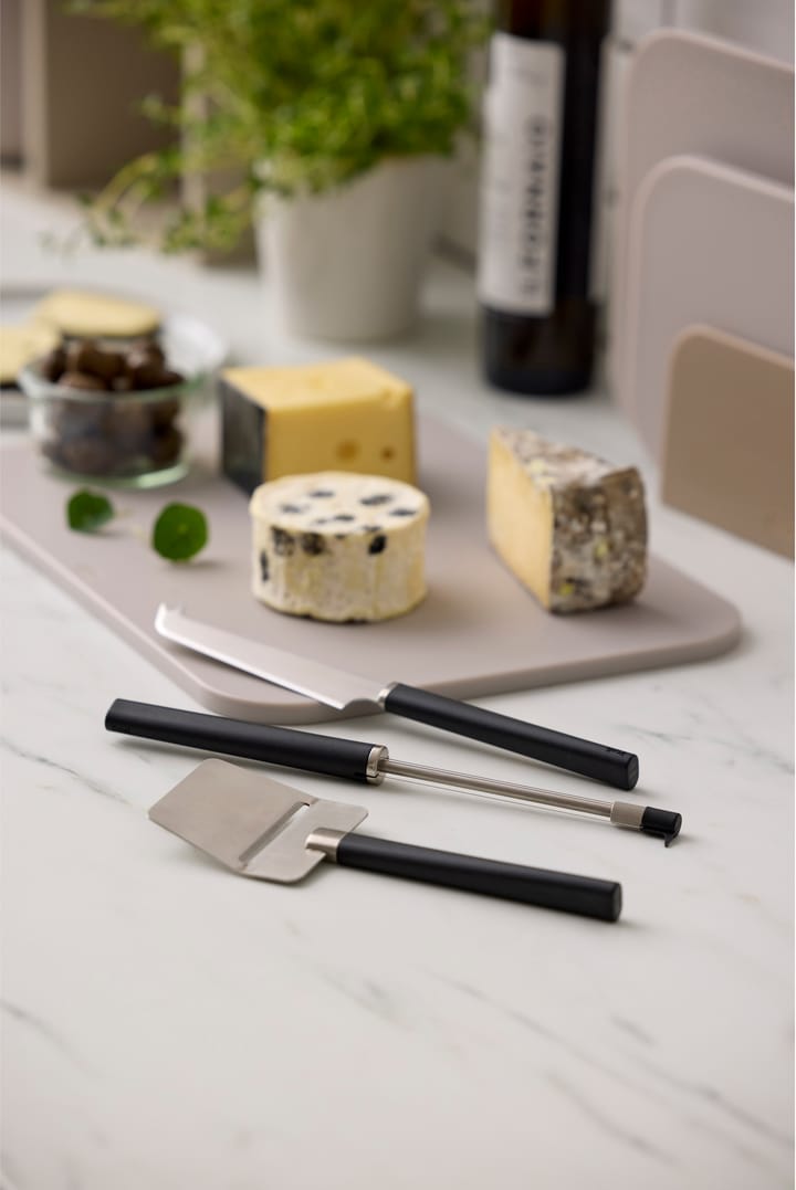 Emma cheese knife 24 cm - Black - Rosti