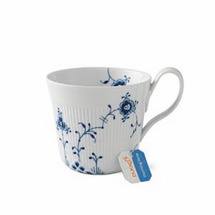 Blue Elements cup with high handle - 35 cl - Royal Copenhagen