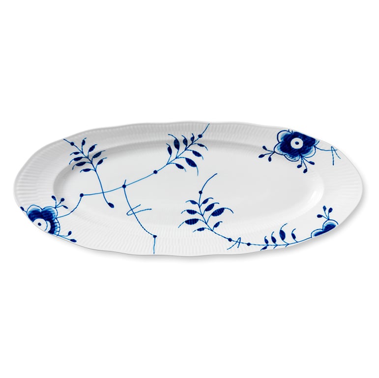 Royal Copenhagen Blue Fluted Mega fish dish Ø 60 cm