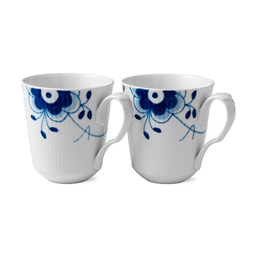 Royal Copenhagen Blue Fluted Mega mug 2-pack 37 cl