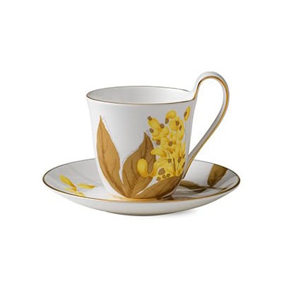 Flora cup and saucer, laburnum Royal Copenhagen