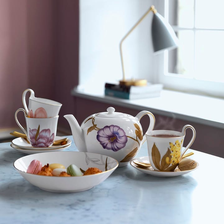 Flora cup and saucer, laburnum Royal Copenhagen