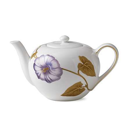 Royal Copenhagen Flora teapot Morning Glory