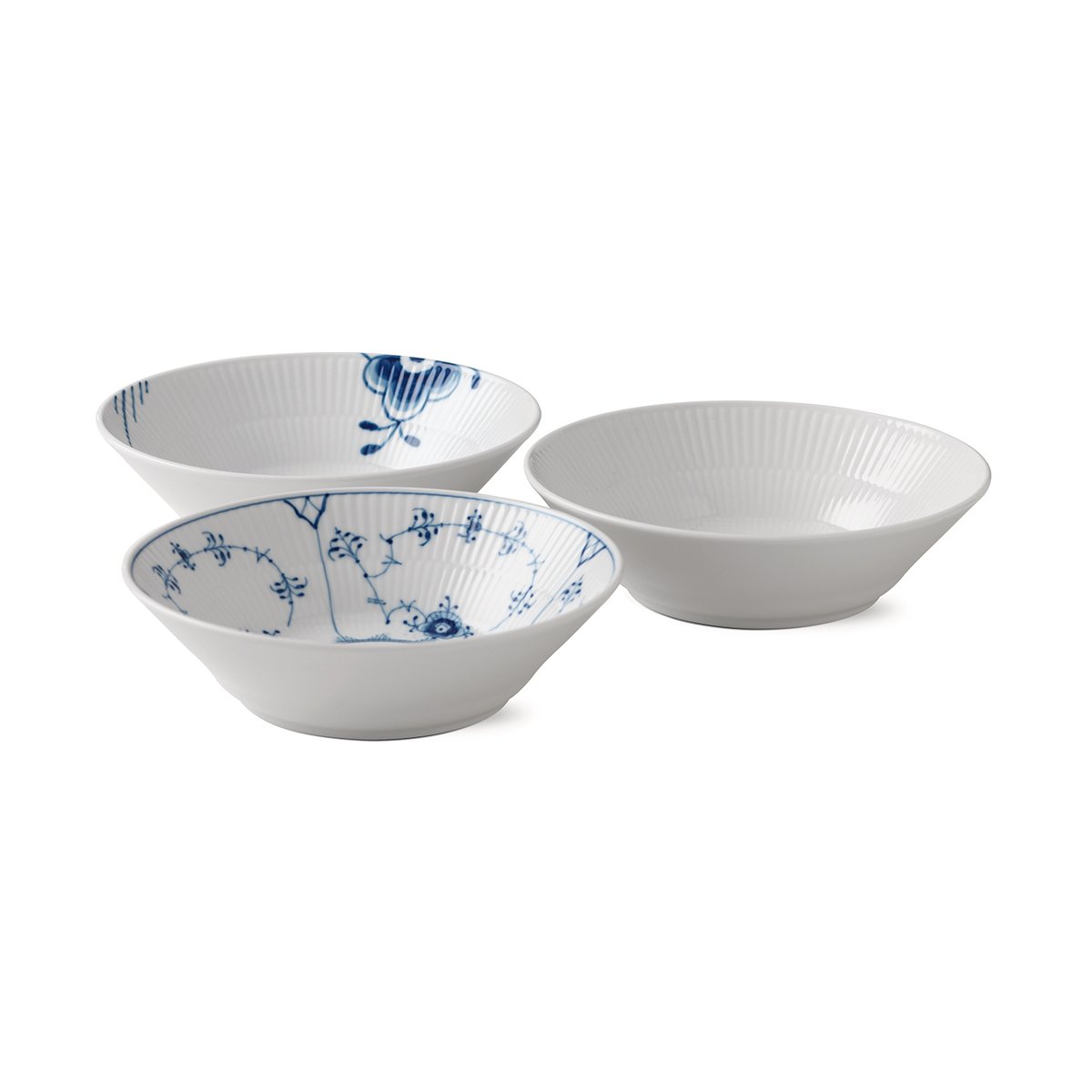 Royal Copenhagen Hilargey Mix bowls 3-pack 17 cm