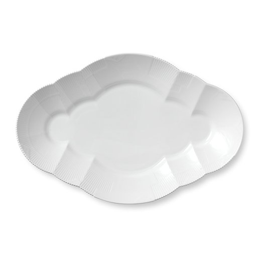 Royal Copenhagen White Elements dish Ø 38,5 cm