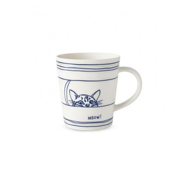 Royal Doulton Ellen DeGeneres Spring mug - cat - Royal Doulton