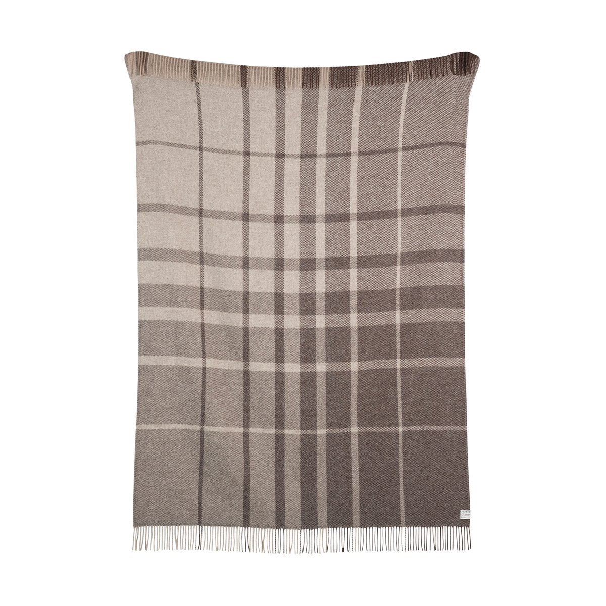 Røros Tweed Filos throw 145x220 cm Grey