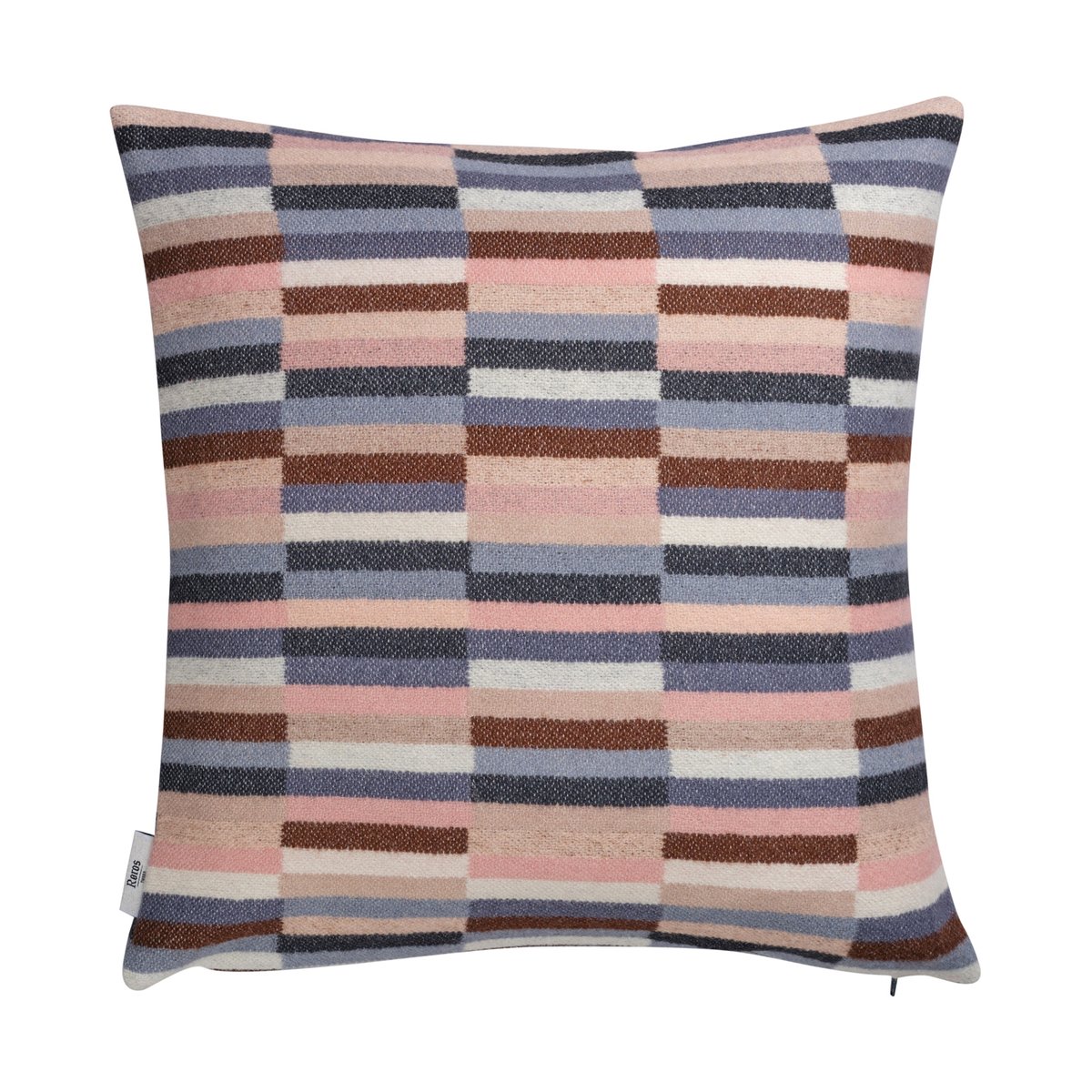 Røros Tweed Ida cushion 50x50 cm Rosa blue