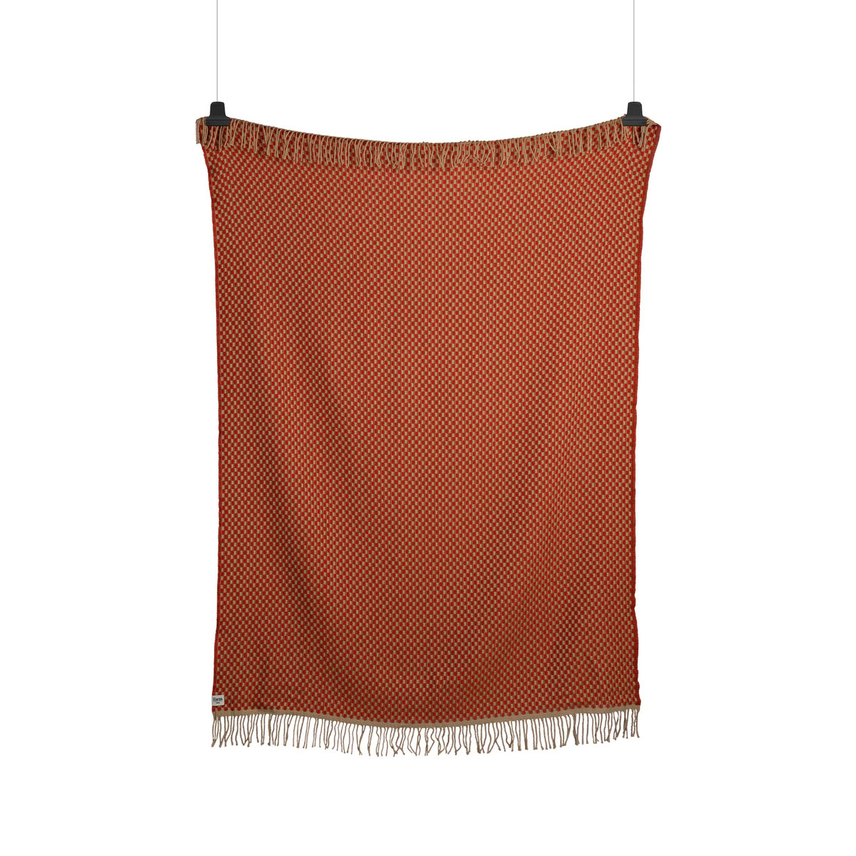 Røros Tweed Isak throw 150x210 cm Red sumac