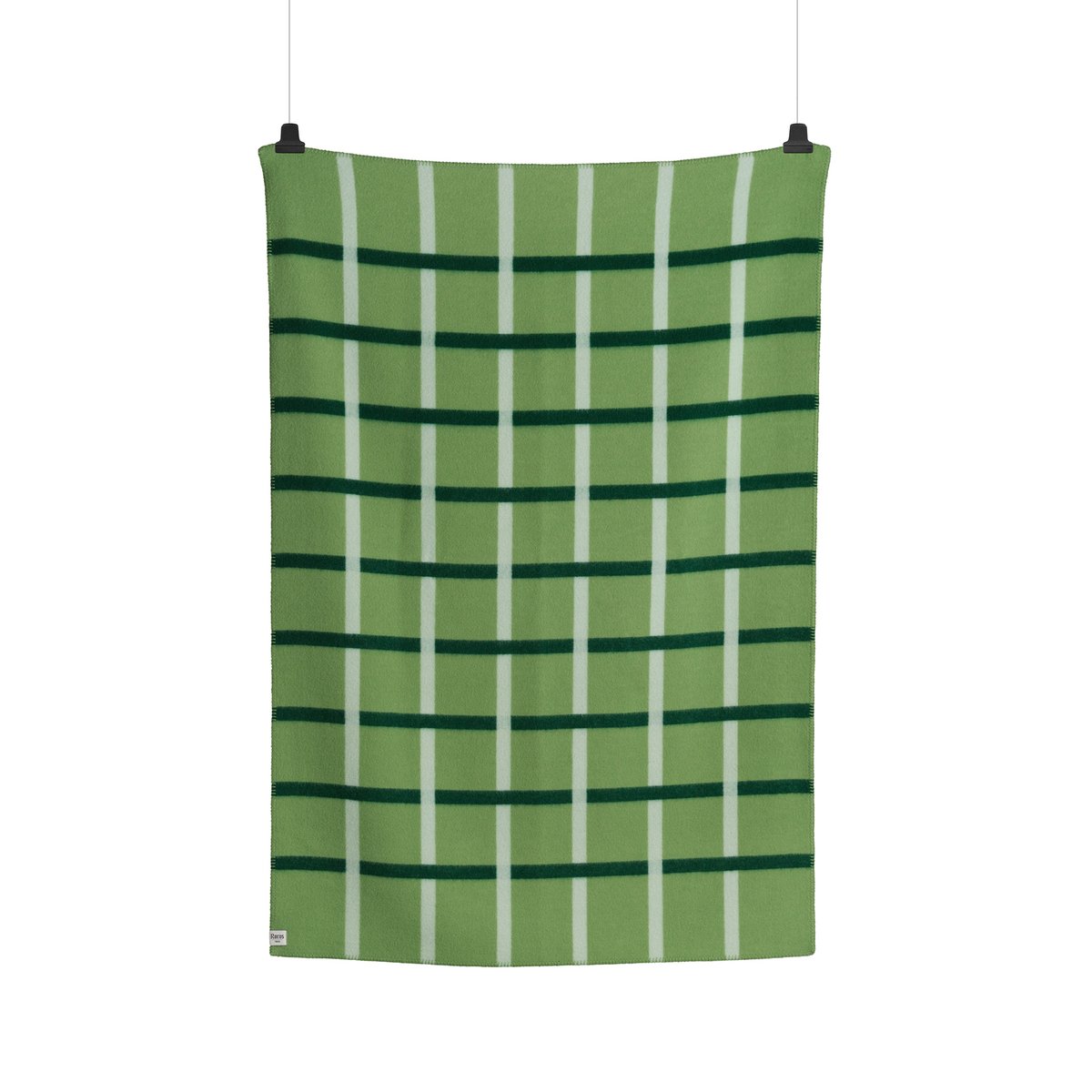 Røros Tweed Knut blanket 135x200 cm Field green