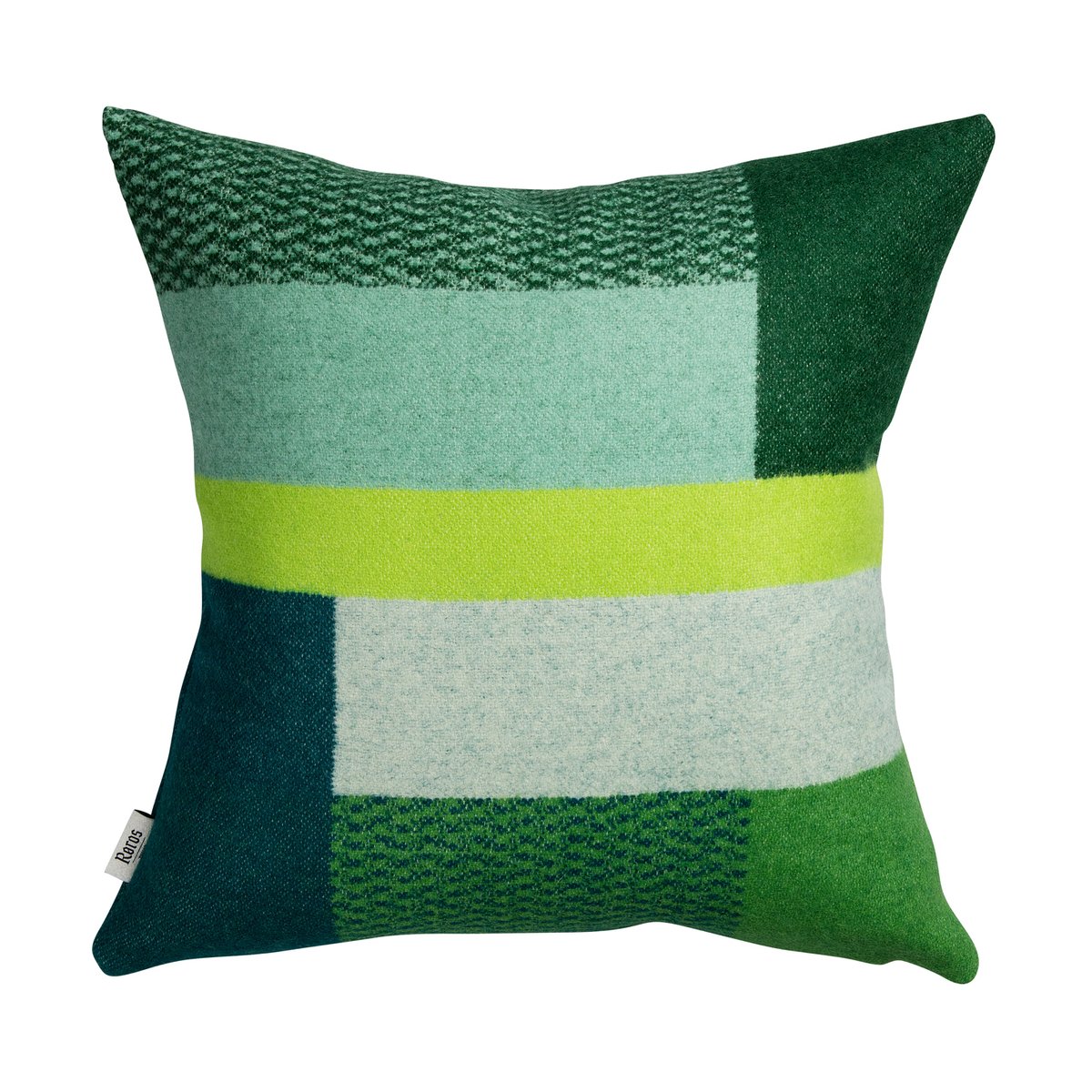 Røros Tweed Mikkel cushion 50x50 cm Green