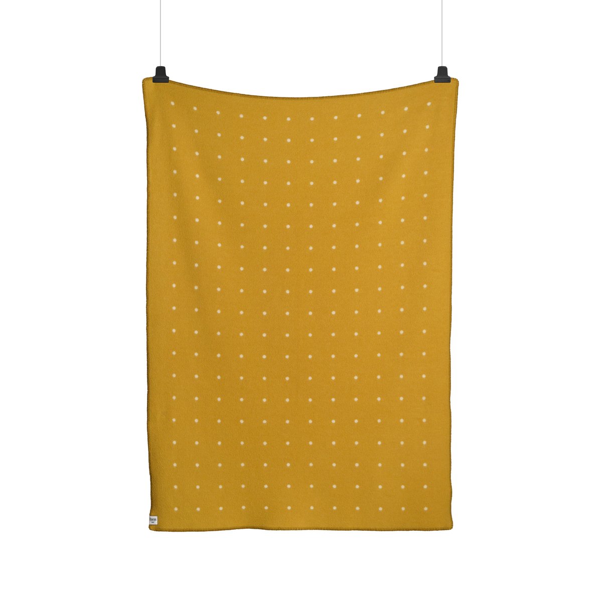 Røros Tweed Pastille blanket 135x200 cm Sun yellow