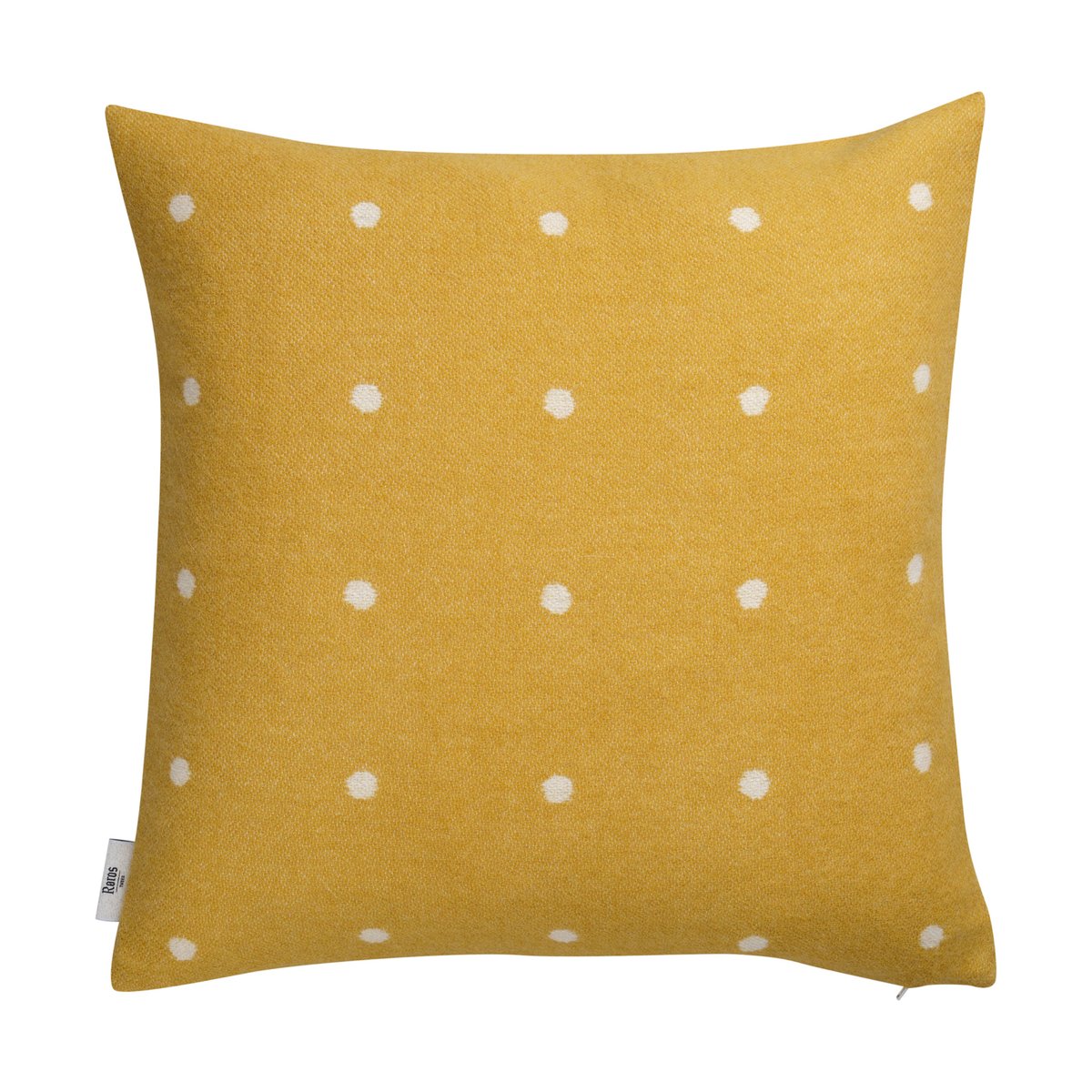 Røros Tweed Pastille cushion 50x50 cm Sun yellow