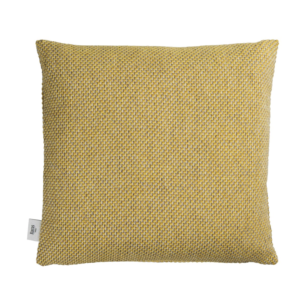 Røros Tweed Una cushion 50x50 cm Ochre