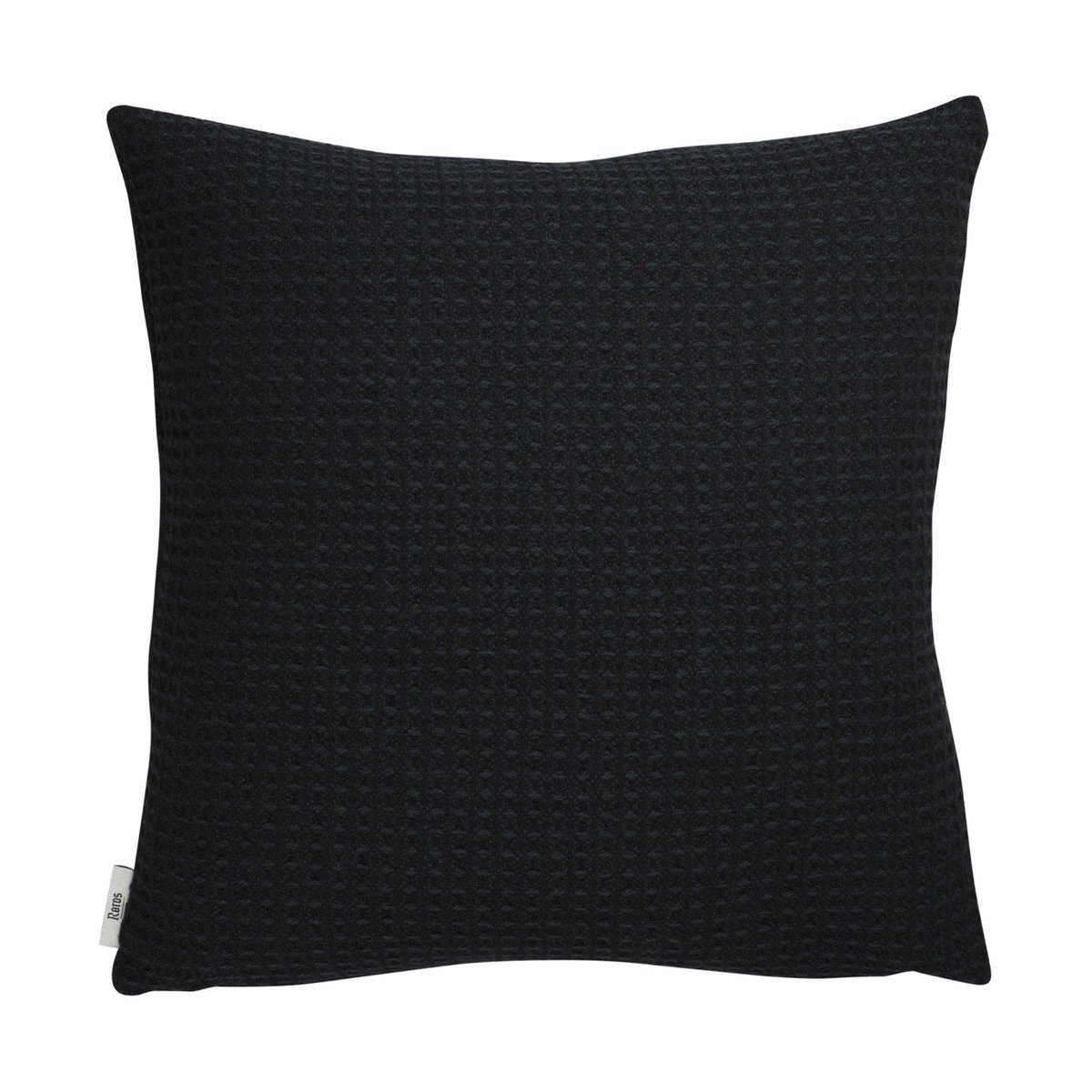 Røros Tweed Vega cushion 50x50 cm Black