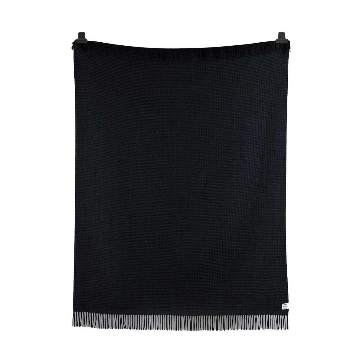 Røros Tweed Vega throw 150x210 cm Black